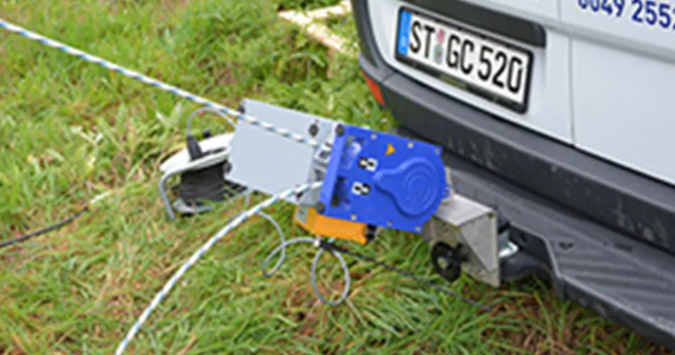 On the tow hitch
